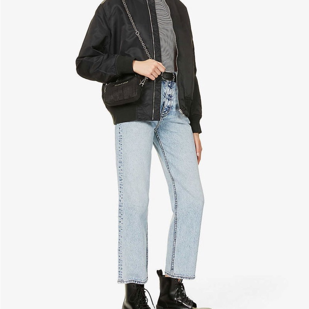 Rag & Bone High Rise Straight Leg Jeans Size 30 - Picture 2 of 7